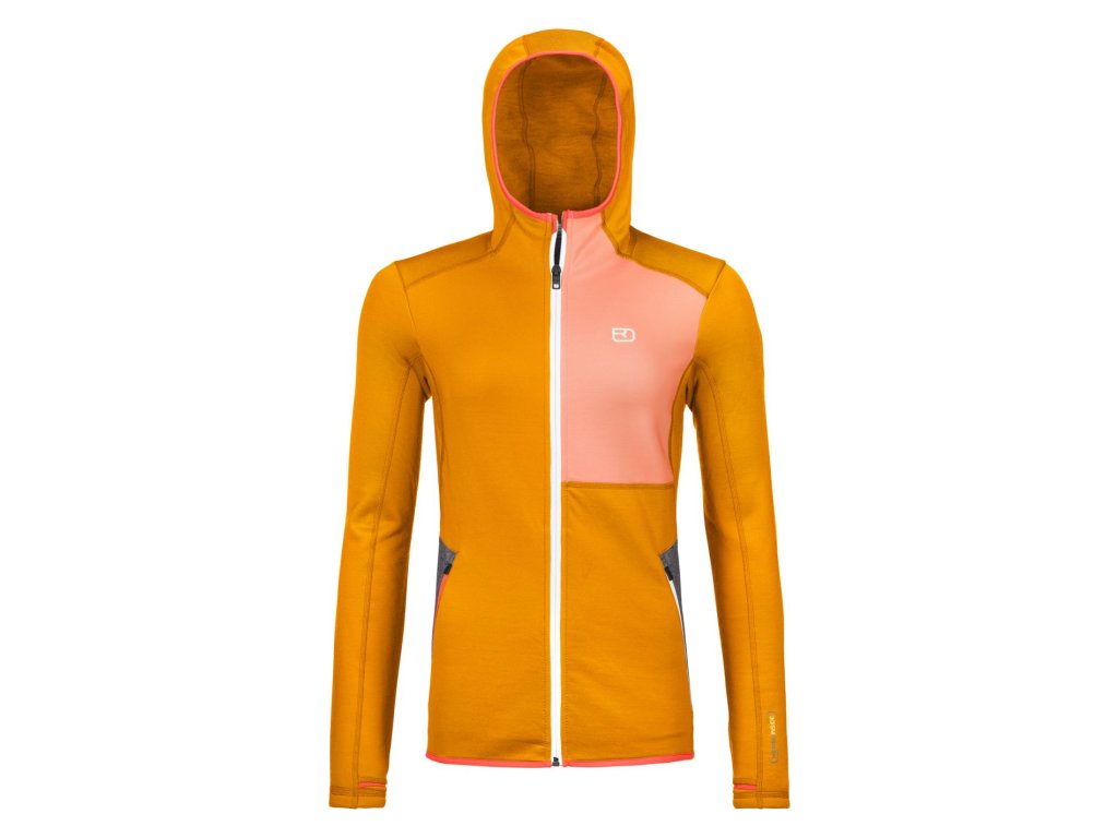 Ortovox Fleece Hoody  Dámská mikina (Size S, Color Autumn Leaves)