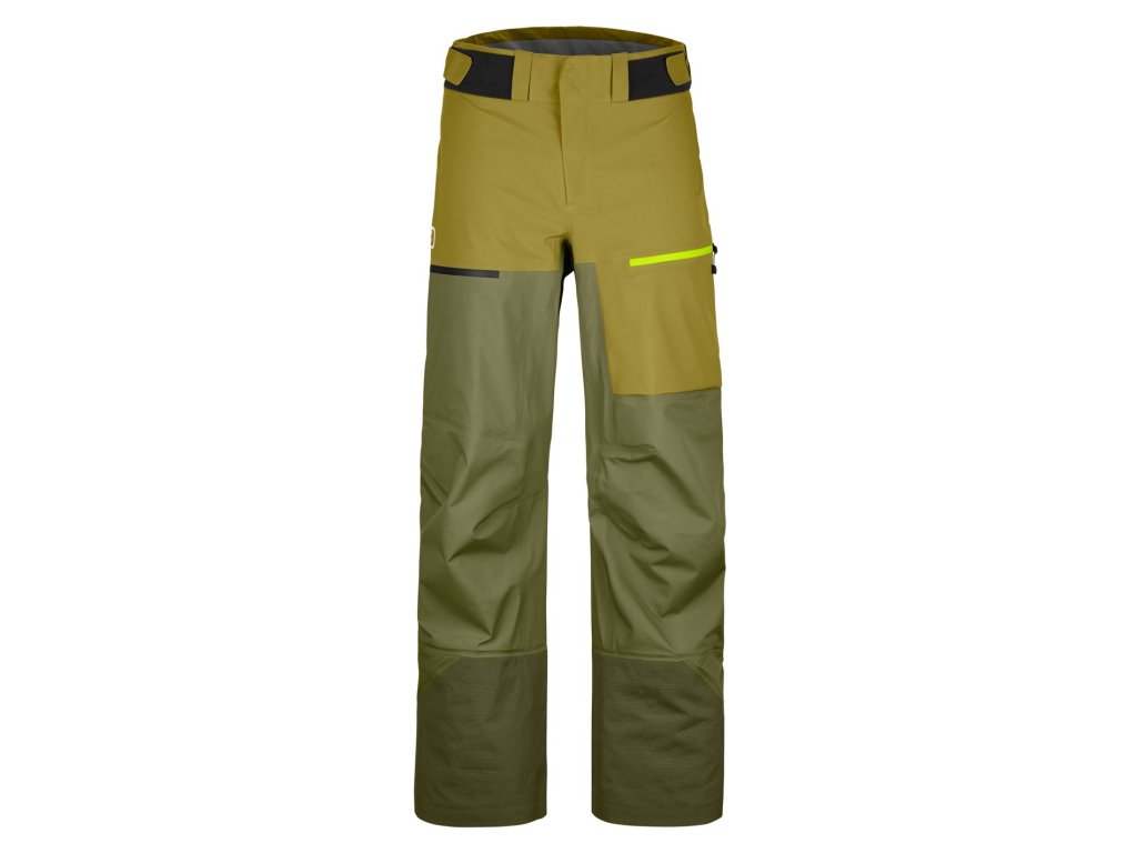 Ortovox 3L Ravine Shell Pants (Size M, Color Wild Herbs)