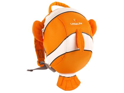 LittleLife Animal Toddler Backpack; 2 l; clownfish (Objem 2 l, Barva clownfish)
