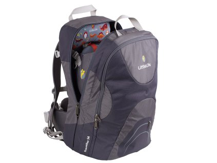LittleLife Traveller S4 Child Carrier; grey (Barva grey)