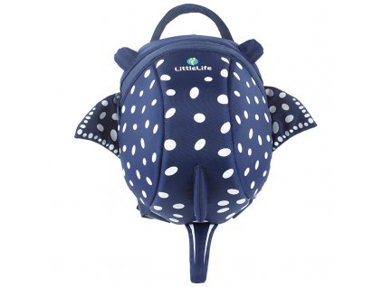 LittleLife Animal Toddler Backpack Recycled; 2 l; stingray (Objem 2 l, Barva stingray)