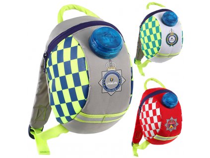 LittleLife Emergency Service Toddler Backpack (Objem 2 l, Barva police)