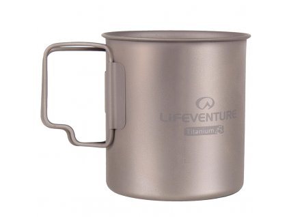 Lifeventure Titanium Mug; 450 ml (Objem 450 ml)