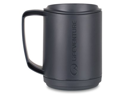 Lifeventure Ellipse Insulated Mug; 350 ml; graphite (Objem 350 ml, Barva graphite)