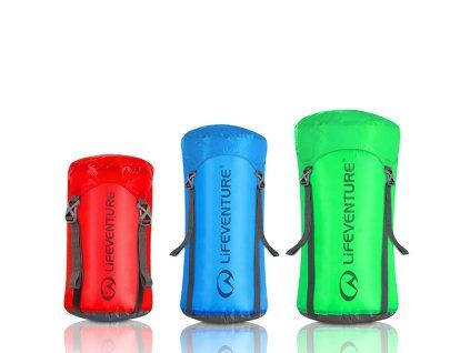 Lifeventure Ultralight Compression Sack (Objem 5 l, Barva red)