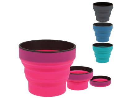 Lifeventure Ellipse Flexi Mug (Objem 350 ml, Barva teal)