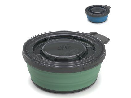 GSI  Es e Bowl + Lid (Objem 650 ml, Barva blue)