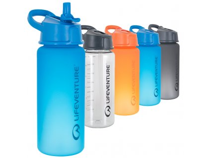 Lifeventure Flip-Top Water Bottle 750 ml (Objem 750 ml, Barva grey)