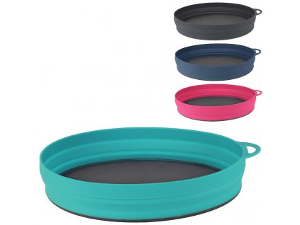Lifeventure Ellipse Flexi Plate (Barva navy)