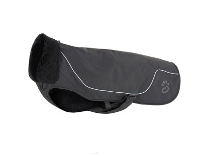 Mountain Paws Fleece Lined Dog Raincoat (Barva black, Velikost small)