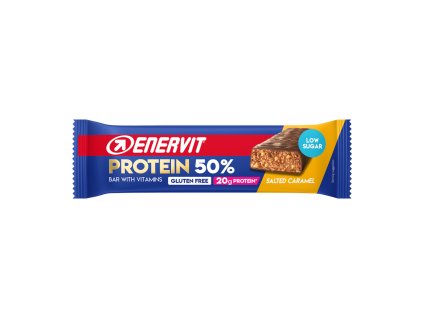 ENERVIT Protein Bar 50% slaný karamel
