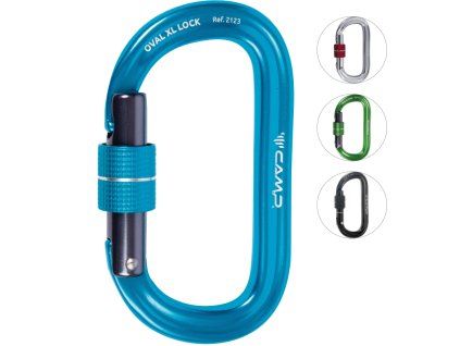 CAMP  Oval XL Lock (Barva green)