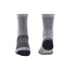 Bridgedale Hike LW MP 3/4 Crew (Velikost S, Barva Black/Silver)