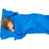 Lifeventure Cotton Sleeping Bag Liner; blue; rectangular