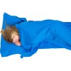 Lifeventure Cotton Sleeping Bag Liner; blue; mummy