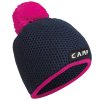 CAMP  Bob Beanie; dark blue / fuchsia