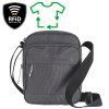 Lifeventure RFiD Shoulder Bag Recycled; grey (Barva grey)