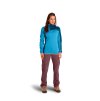 Ortovox Fleece Light Grid ZN Hoody  Dámská mikina (Size M, Color Wild Berry)