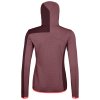 Ortovox Fleece Light Grid ZN Hoody  Dámská mikina (Size M, Color Wild Berry)