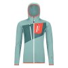 Ortovox Fleece Grid Hoody  Dámská mikina (Size L, Color Wabisabi)