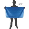 Lifeventure MicroFibre Comfort Trek Towel (Barva blue, Velikost large)