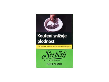 Tabák Serbetli 50g - GREEN MIX