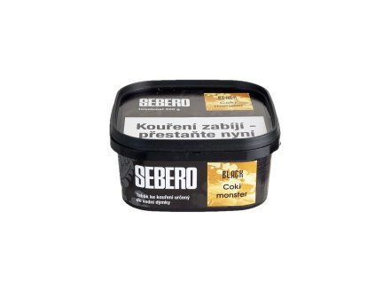Tabák Sebero Black 200g - Coki Monster