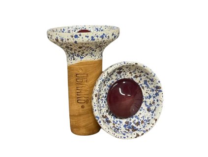 Korunka - Oblako Flow - Burgundy on Meteorite