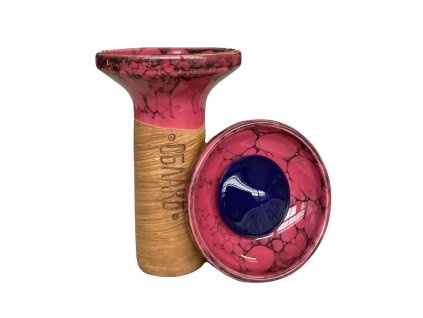 Korunka - Oblako Flow - Blue on Crimson/Black Marble