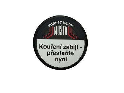 Tabák MustH 125g - Forest Berri