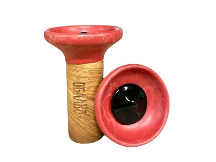 Korunka - Oblako Flow - Black on Red Matte/White Marble