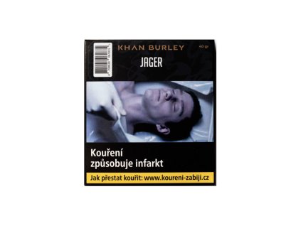 Tabák Khan Burley 40g - Jager