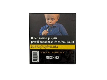 Tabák Khan Burley 40g - Milkshake