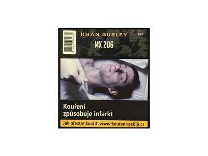 Tabák Khan Burley 40g - Mx 206