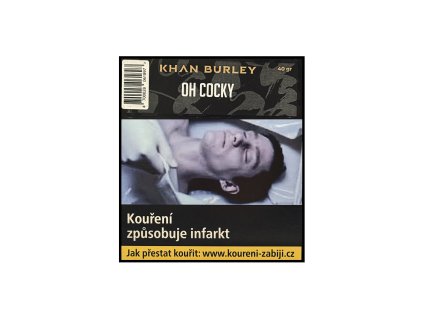 Tabák Khan Burley 40g - Oh Cocky