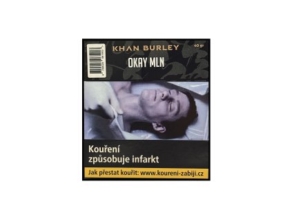 Tabák Khan Burley 40g - Okay Mln