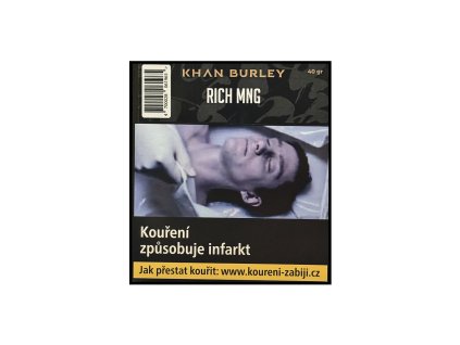 Tabák Khan Burley 40g - Rich Mng