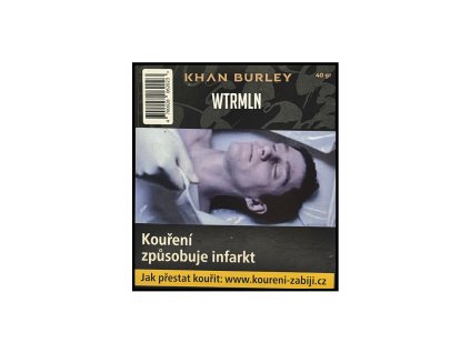 Tabák Khan Burley 40g - Wtrmln