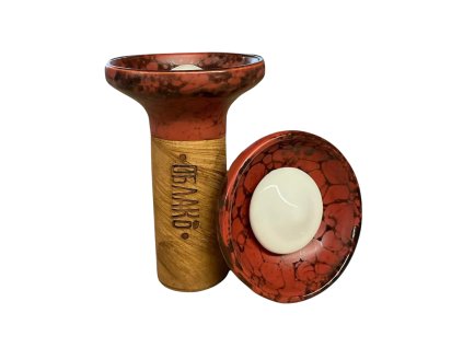 Korunka - Oblako Flow - White on Brown/Black Marble