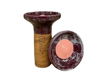 Korunka - Oblako Flow - Pink on Wine Marble