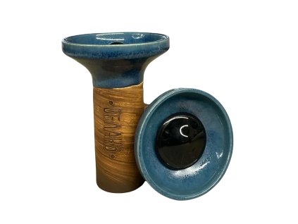 Korunka - Oblako Flow - Dark Blue on Meteorite