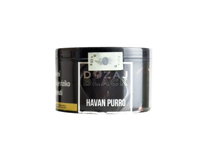 Tabák Dozaj Black 125g - Havan Purro