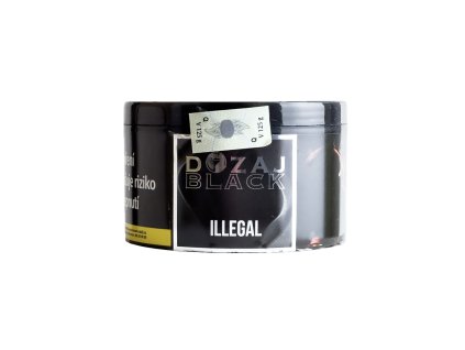 Tabák Dozaj Black 125g - Illegal