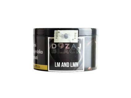 Tabák Dozaj Black 125g - Lm and Lmn
