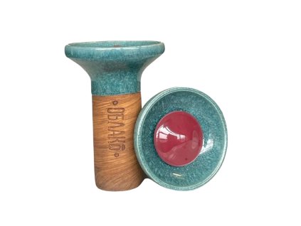 Korunka - Oblako Flow - Burgundy on Dark Lagoon