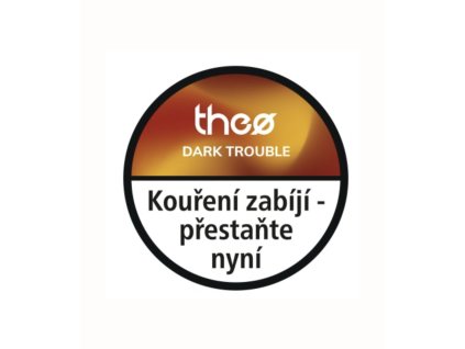 Tabák Theo Dark 100g - Dark Trouble