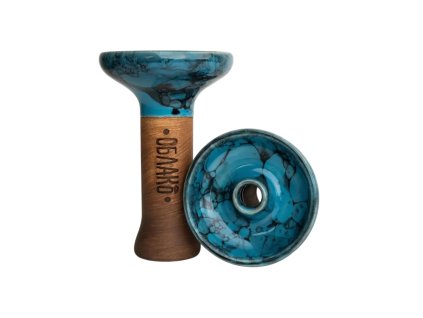 Korunka - Oblako Phunnel L Glaze DARKLIGHT-BLUE MARBLE