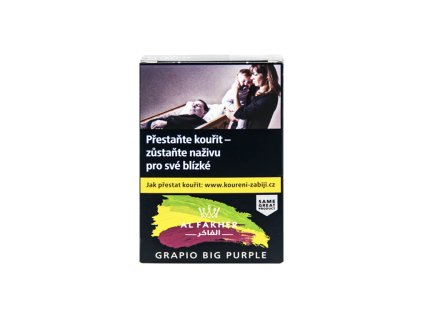 Tabák Al Fakher 50g -Grapio Big Purple