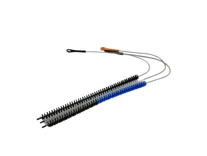 Štětka na tělo vodní dýmky – 88 cm (Black-Blue)