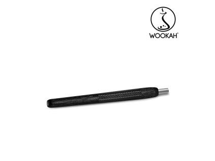 Wookah Wooden Mouthpiece Nox Black Leather